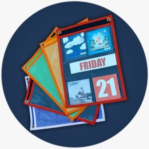 CALENDAR & WEATHER POCKET CHART