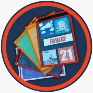 CALENDAR & WEATHER POCKET CHART